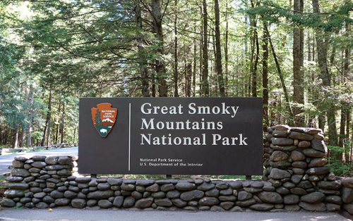 Smoky Mountains Sign